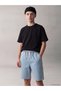 Lcw Kids Indigo Elastic Waist Boys Jean Shorts - 2