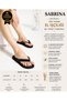 Platform Special Design Handmade Stoned Non-Painful Women's Flip-Flops Flat (Sabrina) - 5
