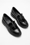 Ventes 35835 Black Open Buckle Detailed Comfortable Loafer Women's Shoes - 5