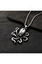 Stainless Steel Mythological Sea Monster Kraken Octopus Necklace - 5