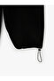 Aerobin Fabric Comfortable Fit Barrel Fit Waist Tie-Up Pocketed Balloon Trousers - 7