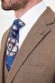Striped Slim Fit Mono Collar Classic Men's Suit Brown - 45473.26Y - 2