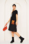 Women's Casual Printed Midi Dress - 7