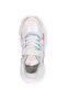 Kafka P Girls' Velcro White / Pink Casual Sneakers - 5