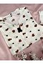 Loren Teddy Bear Summer Fabric Short Sleeve Pajamas - 3