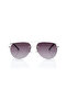 Polarized Sunglasses Silver Frame Purple Mirror Lens 59mm - R058PR3PV - 2