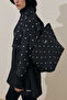 Baklava Pattern Beach Bag Black - 2