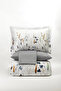 Lenka 100% Cotton Satin 200 Tc (80 Thread) Single Duvet Cover Set - 4