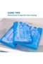 6 of Ice Packs for Cooler Long Lasting Reusable Freezer Packs for Lunch Box, Lunch Bag, Cooler Bag for Work, School, Picnic, Camping, Fishing and More, Keep Beverages Foods Cold & Fresh - 4