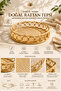 Handmade 100% Natural Rattan Tray, Handmade Rattan Presentation and Serving Tray (35 X 7cm) - 4