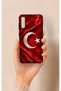 Samsung A70 Compatible Turkish Flag Patterned Silicone Case
