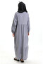 Muslin Dress 6050-04 Gray - 6