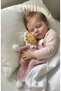 Hand Knitted Baby Sleeping Companion and Comfort Blanket - Soft Plush Texture, Baby Toy - 2