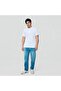 Men Slim Cotton Henley Graphic Tee - 2