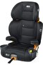 KidFit ClearTex Plus 2-in-1 Belt-Positioning Booster Car Seat, Obsidian