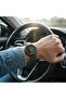 Infinity SD253100 Men’s Analog Watch with Floating Infinity Dial, Green Silicone Strap, Black Stainless Steel Case, Quartz Movement - 7