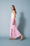 Ripple-Detail Skirt Pink - 2