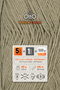 Natural Cotton • Khaki Green (6051) • 5-Pack × 100 Gr / 200 m • 2 mm • Cotton Thread • Punch, Amigurumi, Macrame - 3