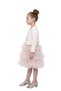 - Girls' 2-Piece Tulle Tiered Party Dress - Blush Pink - 2Y to 12Y - 2