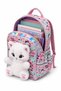 Girl's Primary School Bag Set of 3 Plush Detailed Backpack, Lunch Bag, Pen Holder - 2