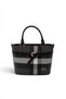 Black - Black Plaid Women's Handbag Sp1283