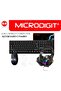4-in-1 Wired Computer Keyboard Combo