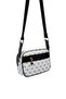 White - Black Monogram Women's Crossbody Bag Sp1162 - 4
