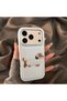 iPhone 16 Pro Compatible Embroidered Sausage Dog Design Case - Light Blue - 3
