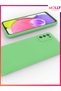 Orange Liquid Inside Velvet Matte Silicone Case for Samsung Galaxy A02S - 3