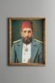 صورة عبد الحميد هان - إطار منقوش عتيق الطراز - نموذج نحيف