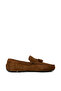 Men's Genuine Suede Tan Color Tasseled Moccasins
