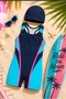 - Swimmer Swimsuit & Cap Set with Back Detail