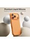 iPhone 17 Pro Max Liquid Silicon Case Slim-Soft Shockproof Protective with Microfiber Lining - 2