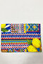 Decorative Kitchen Cotton Oven Towel with Special Pattern 35X50 cm Washable Lemon - 4