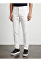 Basic Slim Fit Chino Linen Trousers - 4