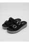 Women's Nubuck Light Heel 3 cm Anatomical Comfortable Soft Sole Daily Women's Mother Summer Slippers - 2