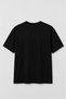Crew Neck Regular Fit Black Men's T-Shirt - 2