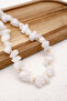 Moonstone Necklace 40Cm+3Cm Real Natural Stone - 3