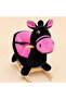 Rocking, Riding and Jumping Plush Horse Figure Toy (100% Solid Balance Toy)