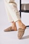 Totli Buckle Knitted Women's Slippers Mink - 3