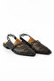 Genuine Leather Black Women's Sandals - Z267165 - 2