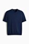 Slim Fit Knitted T-shirt - 5