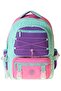 Five-Eye Mesh Mint Girls' Green - Purple - Pink School and Daily Backpack - K1851 - 2