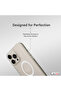 Premium MagSafe Transparent Phone Case for iPhone 16 Pro Crystal Clear Protective Cover with Strong Magnetic Ring for Wireless Charging - 6