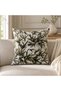 Olive Green Bamboo Patterned Decorative Throw Pillow Cover Natural Design