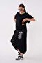 Snap-Fastened Skirt with Shalwar Design Top Set - 4
