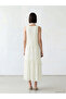Nevavm Square Collar Shawl Detailed Lace Dress with a Difference - 5