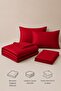 Elif Satin Striped Double Buttoned Duvet Cover Set, Quilt Cover, 100% Cotton, 83Tel - 4