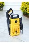 1400W High Pressure Portable Car Home And Garden Washer Machine 70 To 105 Bar Pressure Yellow 5.5 Liters 29X24X41 cm - 6