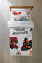 Little Explorers Patterned 100% Cotton 160X220 Children's Single Duvet Cover Set - 3